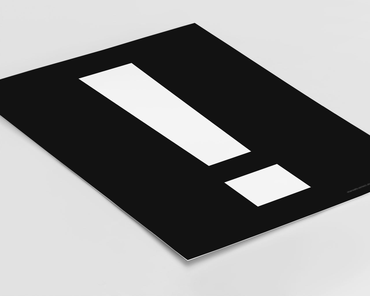 Symbol ! Art Print - Series 1