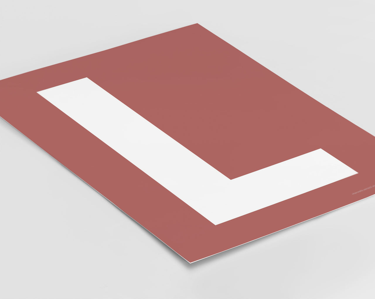 Letter L Art Print - Series 3