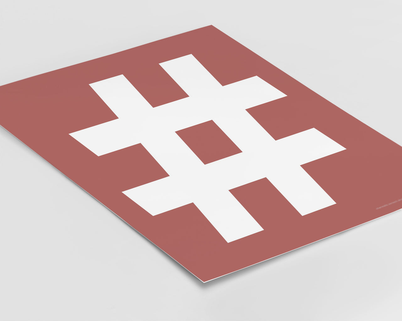 Symbol # Art Print - Series 3