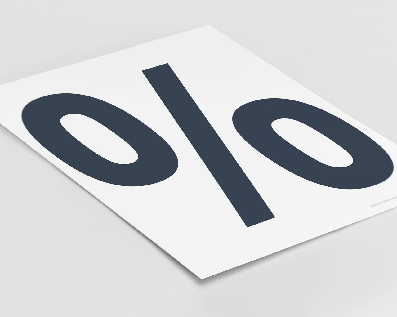 Symbol % Art Print - Series 6