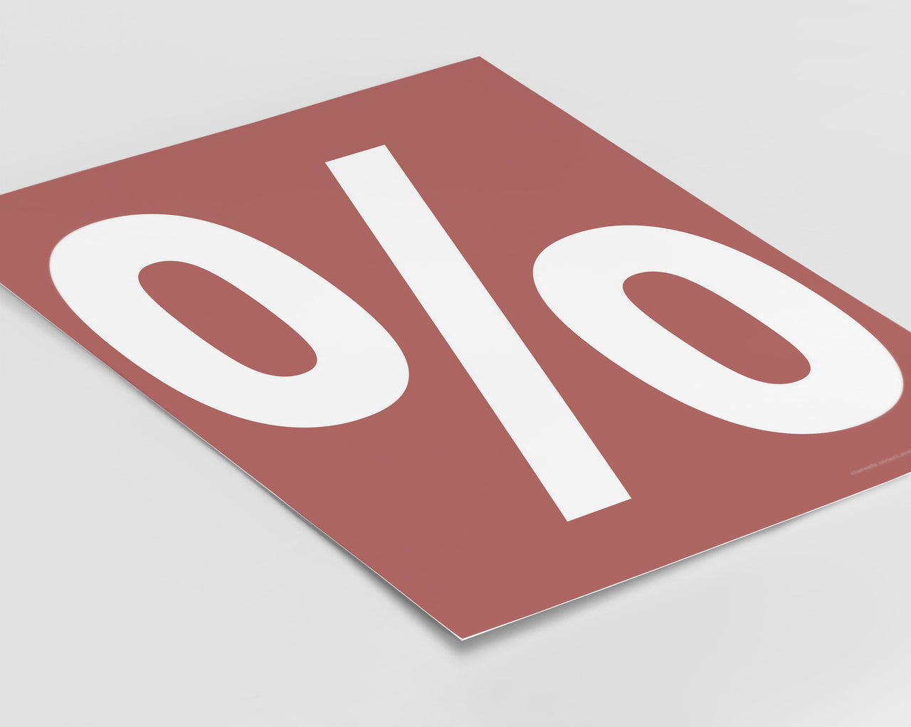 Symbol % Art Print - Series 3