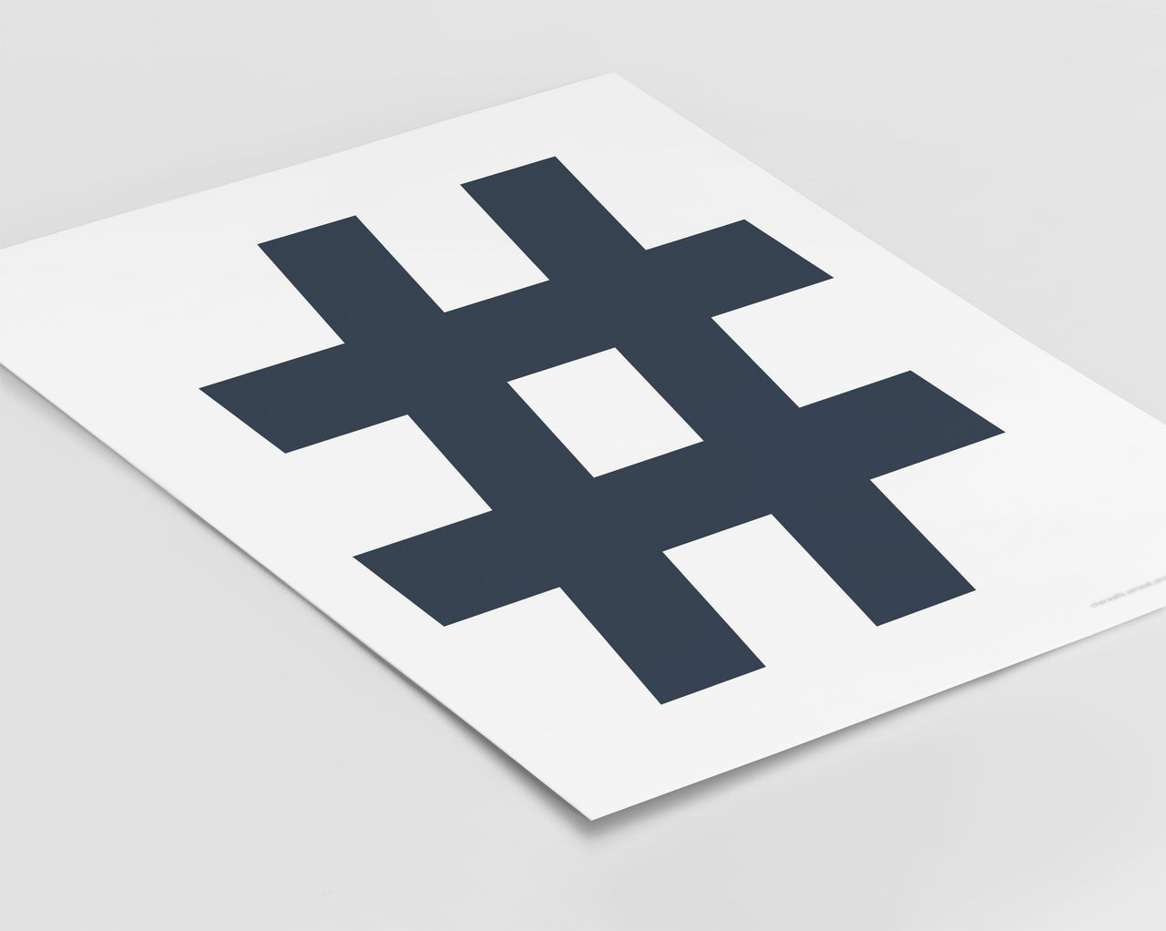 Symbol # Art Print - Series 6