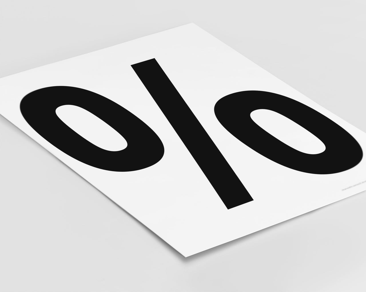 Symbol % Art Print - Series 2