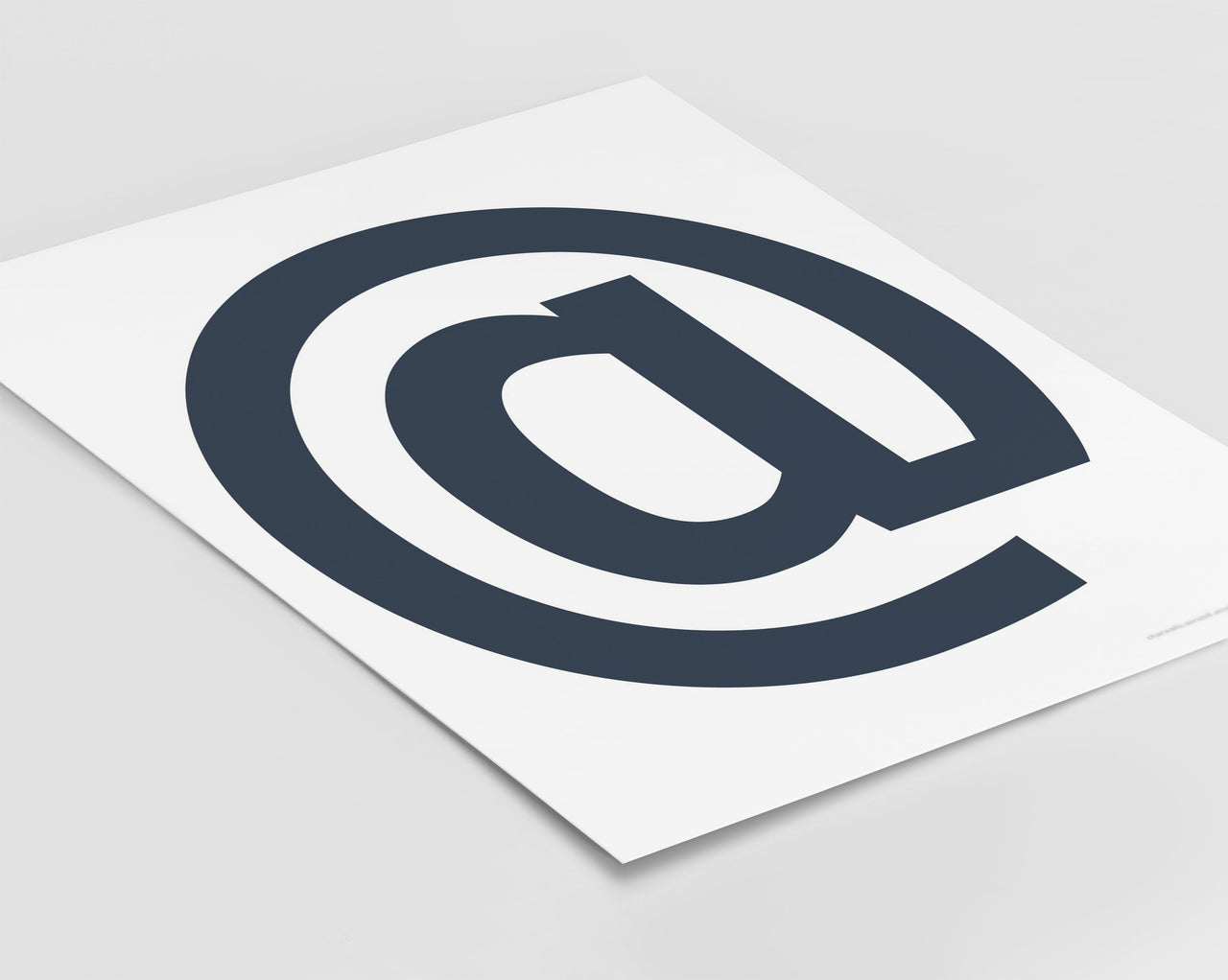 Symbol @ Art Print - Series 6