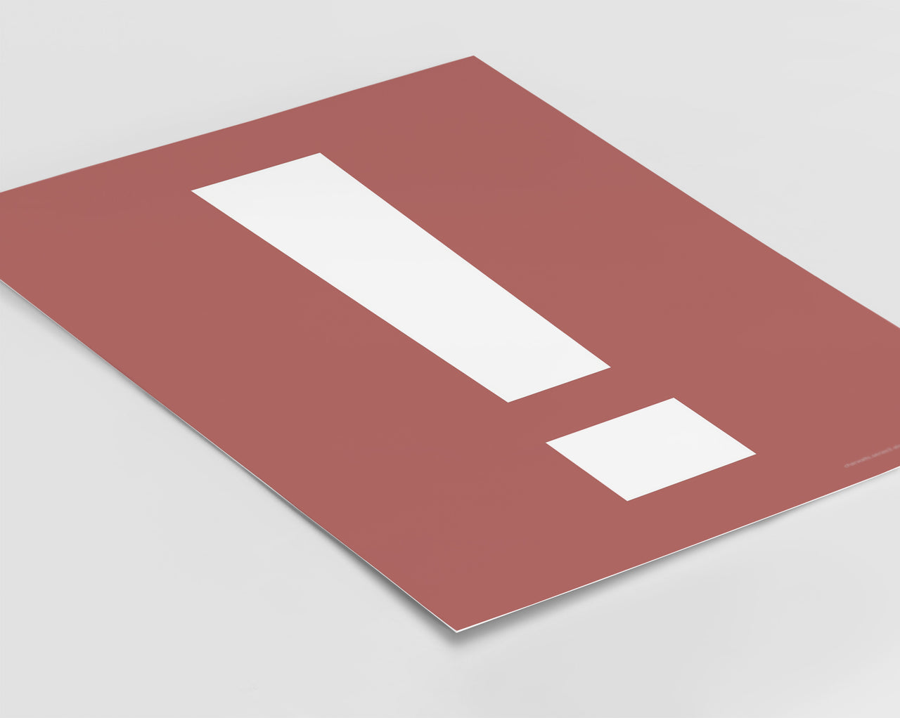 Symbol ! Art Print - Series 3