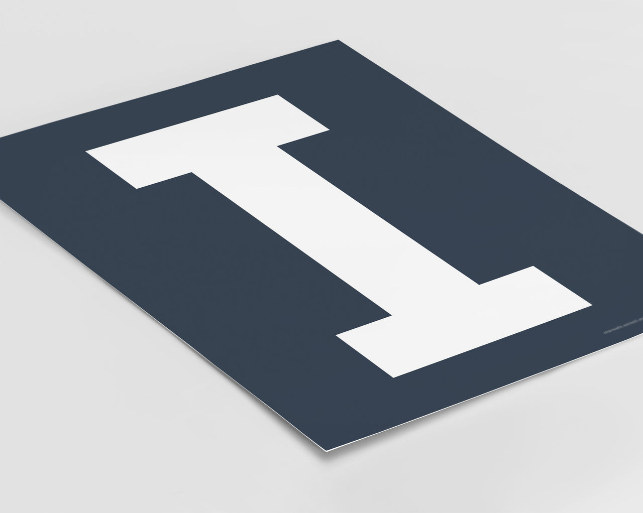 Letter I Art Print - Series 5