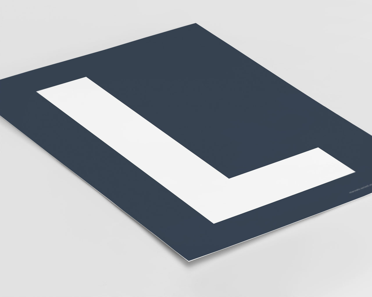 Letter L Art Print - Series 5