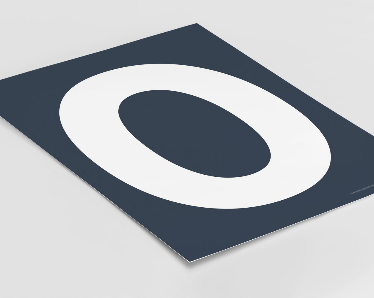 Letter O Art Print - Series 5