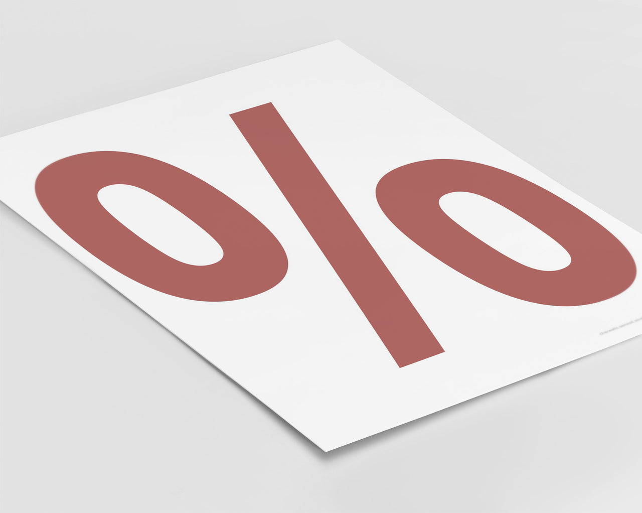 Symbol % Art Print - Series 4